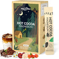 Nighttime Magnesium Hot Cocoa Powder：Natural Sleep Aid Drink Mix for Adults, Relaxing Evening Drink with Magnesium L-Theanine & Reishi-Calming Cocoa Blend Non-GMO
