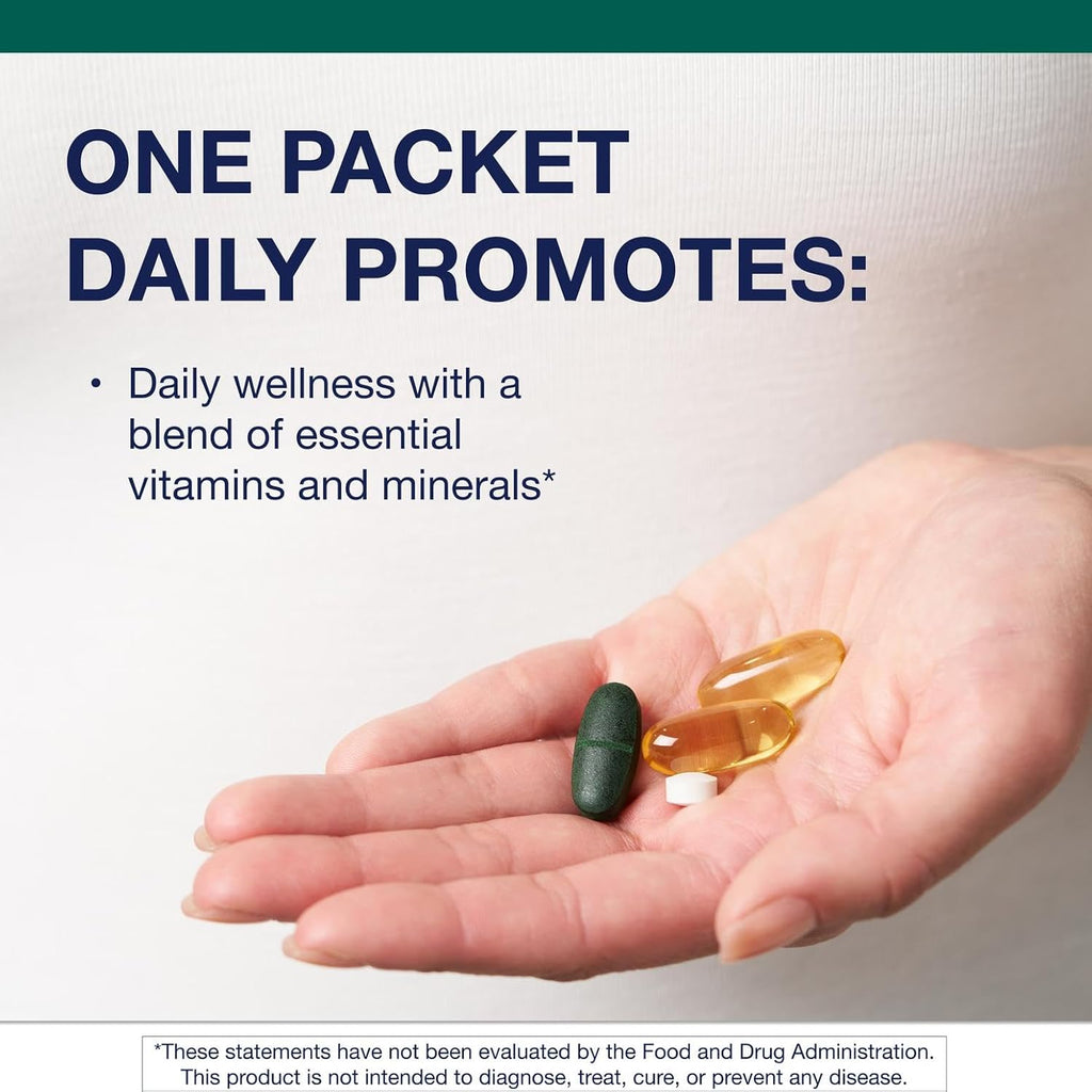 Metagenics Wellness Essentials Daily Packs - 30 Daily Multivitamin Packs - Heart Health Support* - With Vitamin A, C, D, E - Omega-3 Fatty Acids - Non-GMO & Gluten Free - 30 Packets
