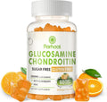 Glucosamine Chondroitin Gummies with MSM & Elderberry Extra Strength - Joint Support, Antioxidant Immune Support Supplement for Adults, Men & Women.Orange