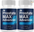 BLUE VIBE Prostate Max Advanced Capsules, Prostate Max Maximum Strength Prostate Support and Advanced Overall Health Multivitamin Supplement, ProstateMax Daily Support (2 Pack - 120 Capsules)