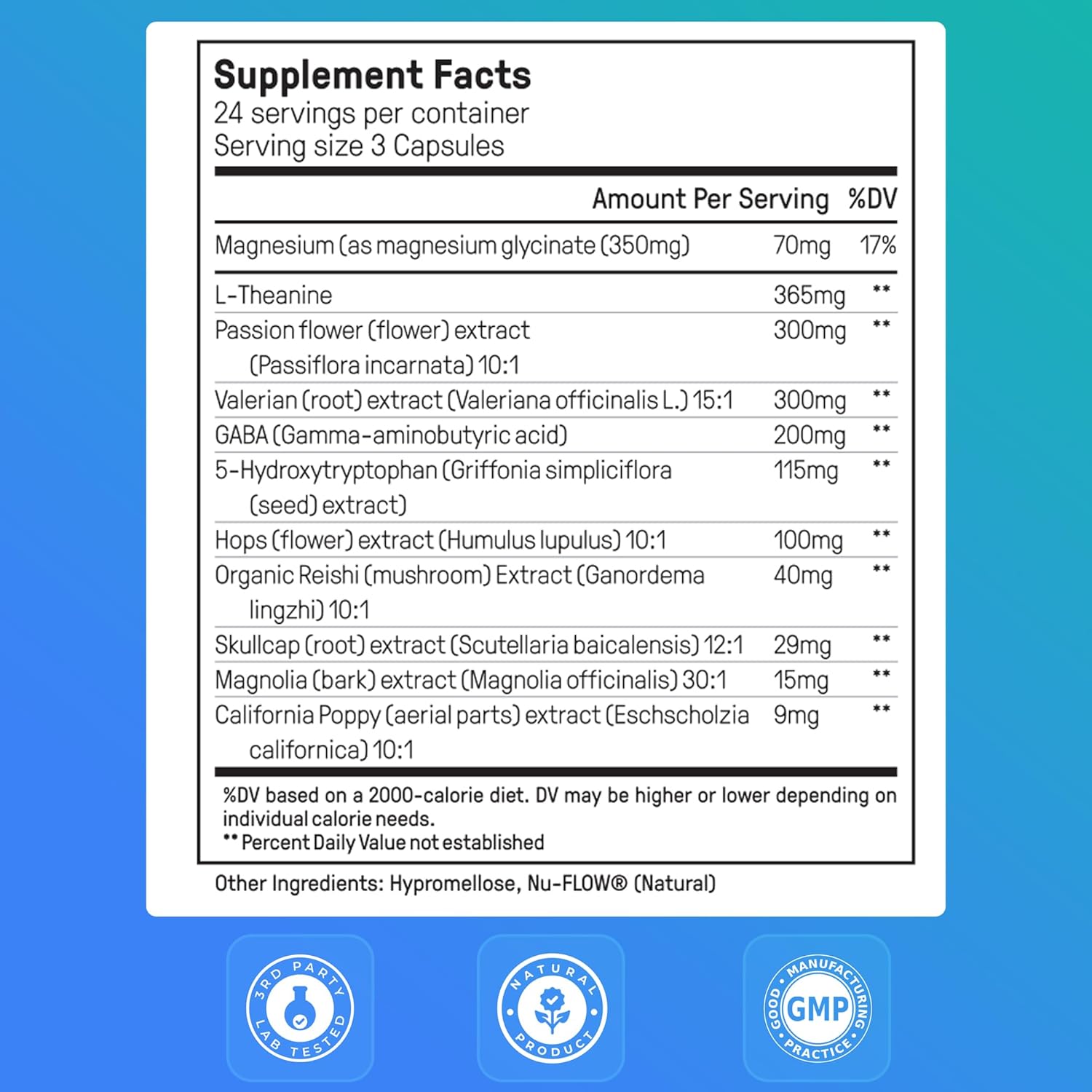 Happy Mammoth Deep Sleep Mode. Get A Perfect 7-9 Hours Sleep. Melatonin Free, Improves Sleep, Deeper Sleep, Less Waking Up. 3-in-1 Non-Habit-Forming Formula Calms The Nervous System for Better Sleep.
