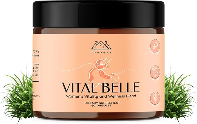 Vital Belle Grass Fed Beef Organ Supplement for Women – Nutrients from Bovine Liver, Heart & Kidney – Balanced Energy & Daily Wellness Support – 60 Grassfed Capsules – Pasture-Raised Organ Blend