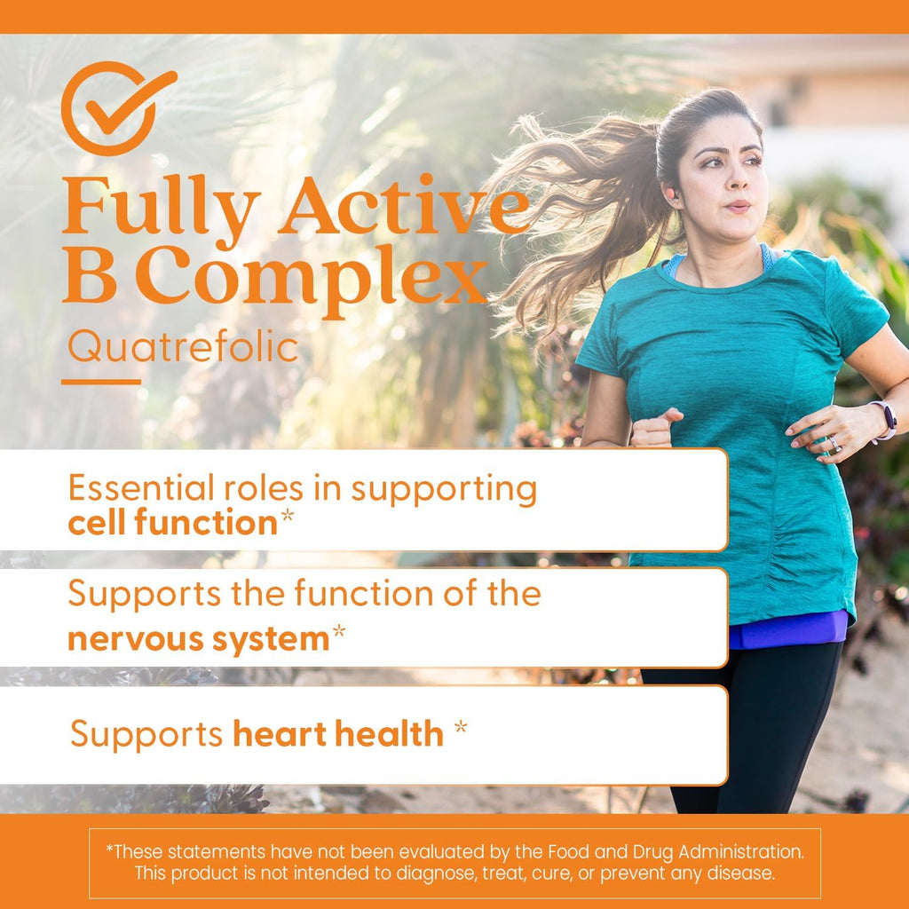 Doctor's Best Fully Active B Complex, Energy & Cellular Support, Non-GMO, Gluten Free, Soy Free, Vegan 60 Veggie Caps