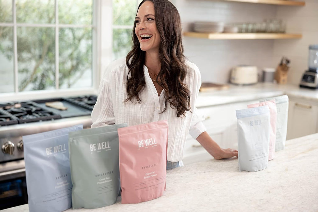 Be Well by Kelly Vanilla Grass-Fed Beef Protein Powder, 23G of Protein & Zero Carbs (3 Ingredients, 30 Servings) 9 Amino Acids + 3 BCAAs No Soy, No Dairy, Stevia-Free, No Sugar Added 1.87lb 849g
