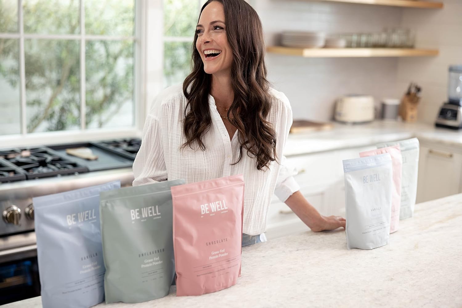 Be Well by Kelly Vanilla Grass-Fed Beef Protein Powder, 23G of Protein & Zero Carbs (3 Ingredients, 30 Servings) 9 Amino Acids + 3 BCAAs No Soy, No Dairy, Stevia-Free, No Sugar Added 1.87lb 849g