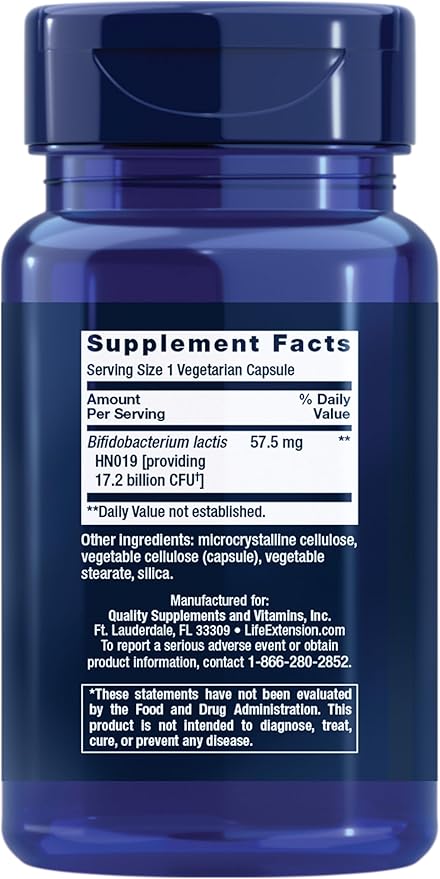 Life Extension FLORASSIST Daily Bowel Regularity, 30 Vegetarian Capsules
