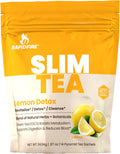 Slim Tea 14 Day Herbal Teatox, Blend of Natural Herbs and Botanicals, Supports Healthy Weight Management, Supports Metabolism, Delicious Lemon Flavor, 14 Servings