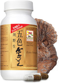 Vita Green Lingzhi Mushroom Capsules (五色靈芝) – Pure Reishi Supplement with Natural Antioxidants for Wellness, Energy, and Immune Support – 72 Capsules