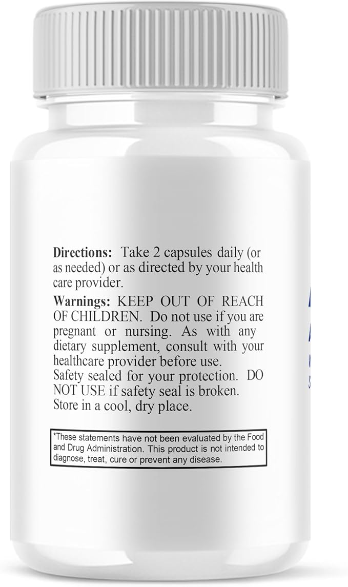BLUE VIBE Aquafit Advanced Capsules, Aqua Fit Advanced Strength Overall Health & Wellness Support Supplement, Aquafit Official Premium All Natural Daily Health Support (1 Pack - 60 Capsules)