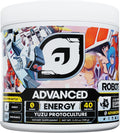 Advanced Energy - Energy Boosting Formula with Electrolytes for Hydration - L-Theanine Combats Jitters - Sugar Free & Keto Friendly - (40 Servings) (Robotech Yuzu)