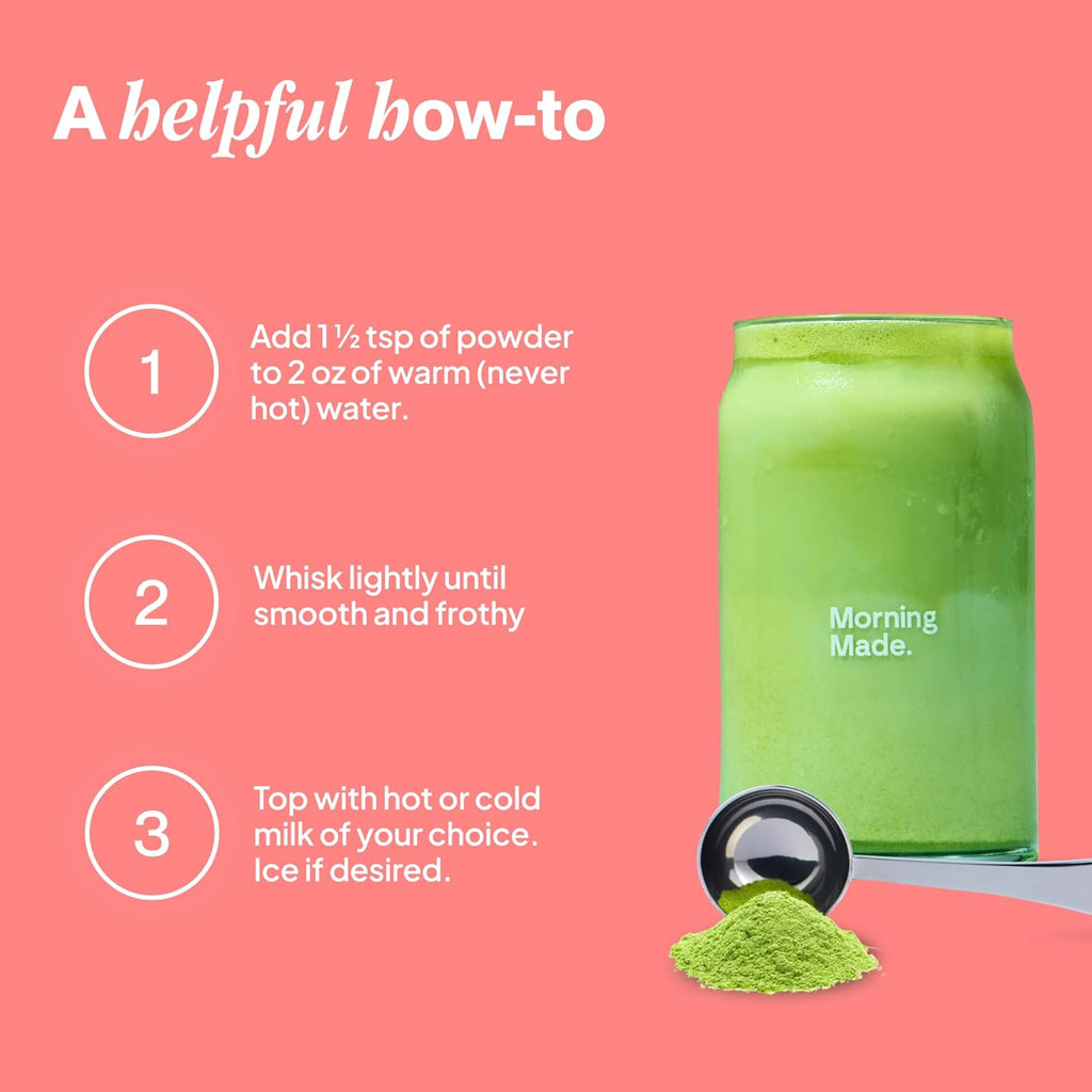 Matcha Made Strawberry Matcha Powder | 8.46oz (240g) Tin, 60 Servings | Sweetened with Organic Sugar | Perfect for Lattes, Smoothies & Baking | Rich in Antioxidants & Energy Boosting