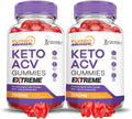 Justified Laboratories (2 Pack Turbo Ripped Keto ACV Gummies Extreme 2000MG Turbo Ripped Keto Gummies Apple Cider Vinegar Formulated with Pomegranate Beet Juice Powder B12 Vegan Non GMO 120 Gummys