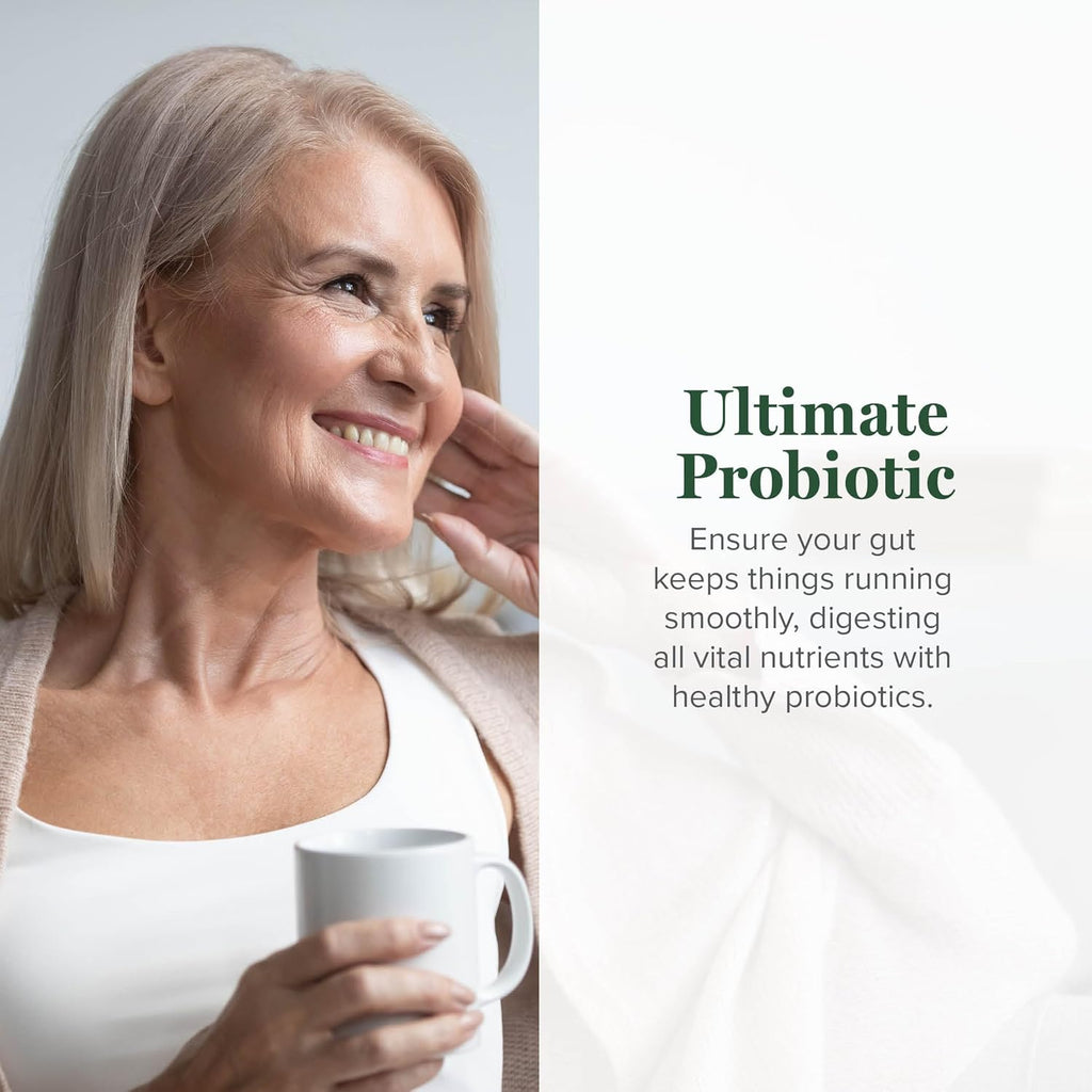 Global Healing Center - Ultimate Probiotic Blend Supplement (Floratrex) with Prebiotics for Healthy Digestion, Digestive Tract, & Immune System, Men & Women, 100 Billion CFU, 36 Strains (60 Capsules)