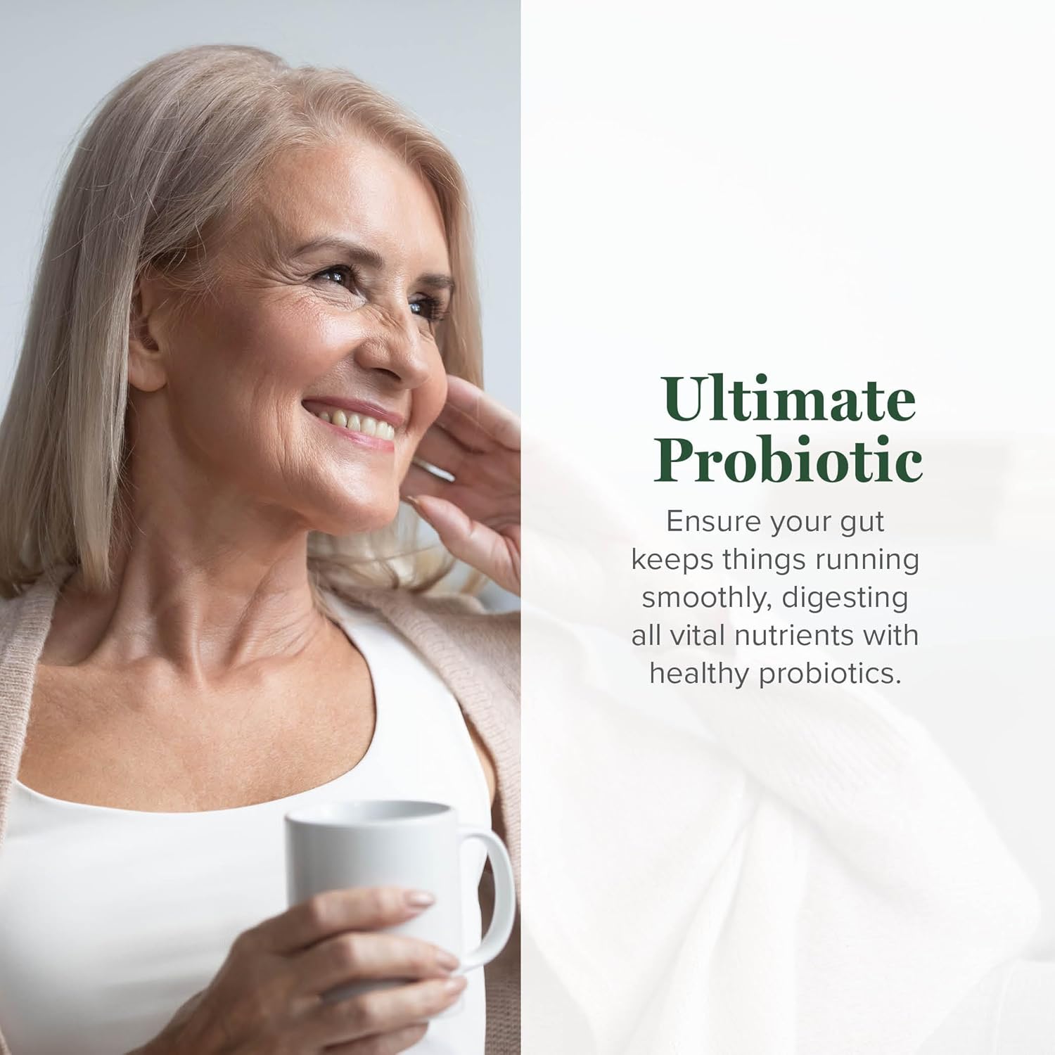 Global Healing Center - Ultimate Probiotic Blend Supplement (Floratrex) with Prebiotics for Healthy Digestion, Digestive Tract, & Immune System, Men & Women, 100 Billion CFU, 36 Strains (60 Capsules)