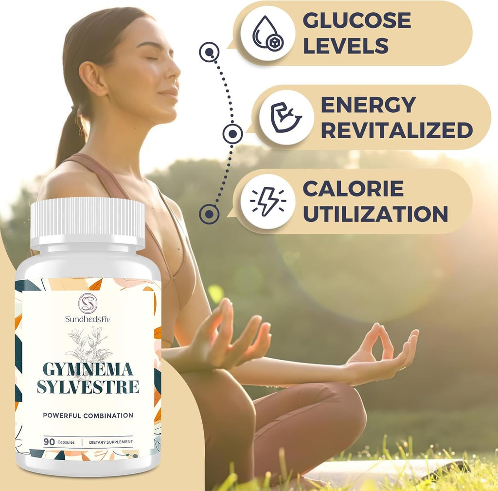 16 in 1 Blxxd Sugr Effective Gymnema Sylvestre Supplement 2100MG | with Berberine, Cinnamon, Bitter Melon | Vitamins, Magnesium & Chromium | 2Pack
