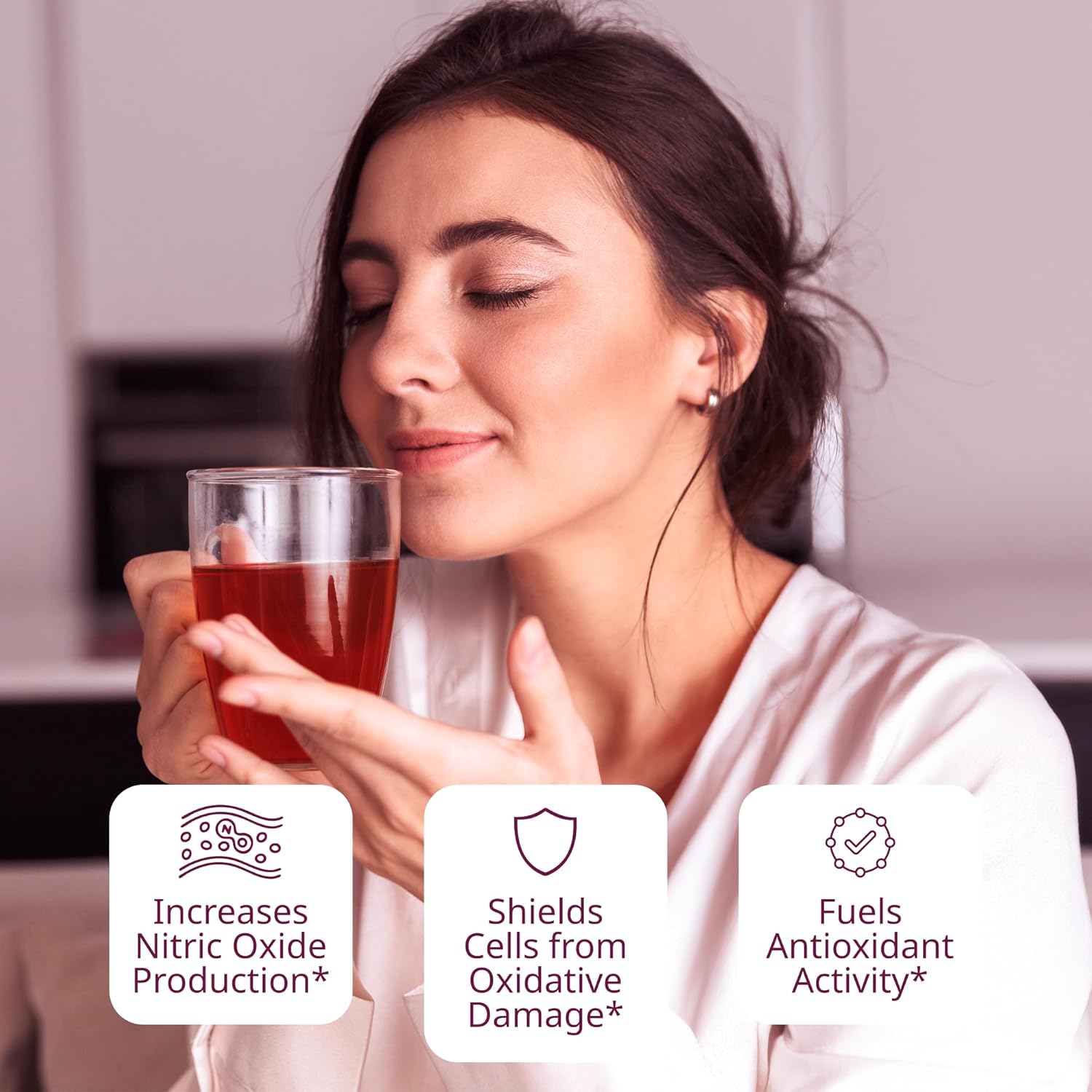 VINIA Premium Matcha + Green Tea Bags, Made with Organic Tea, Infused with Piceid Resveratrol for Heart Health, Nitric Oxide, Physical Energy, Alertness, Blood Flow, Keto, Kosher, NON-GMO. 30 Ct