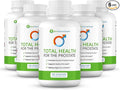 Ben's Natural Health Total Health for The Prostate Supplement with Beta Sitosterol Vitamins C, D, E, Zinc and Turmeric, 720 Vegicaps, 6 Pack