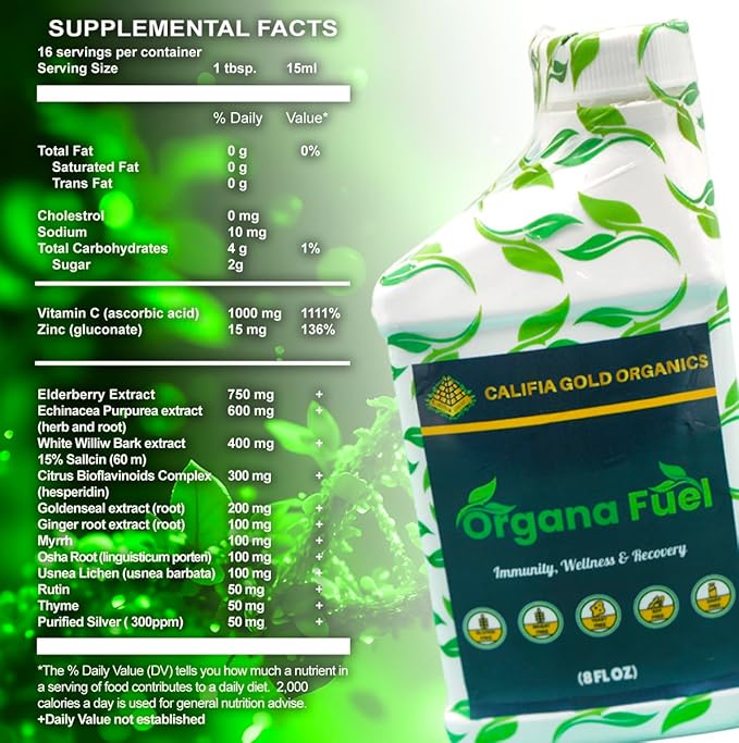 30-Day Supply: Advanced Liquid Immune Support Supplement, Supports Cellular, Gut & Organ Health, Vitamins, Minerals, Superfoods, Antioxidant. for Adults & Kids 12+ - 8 fl oz (Pack of 1)
