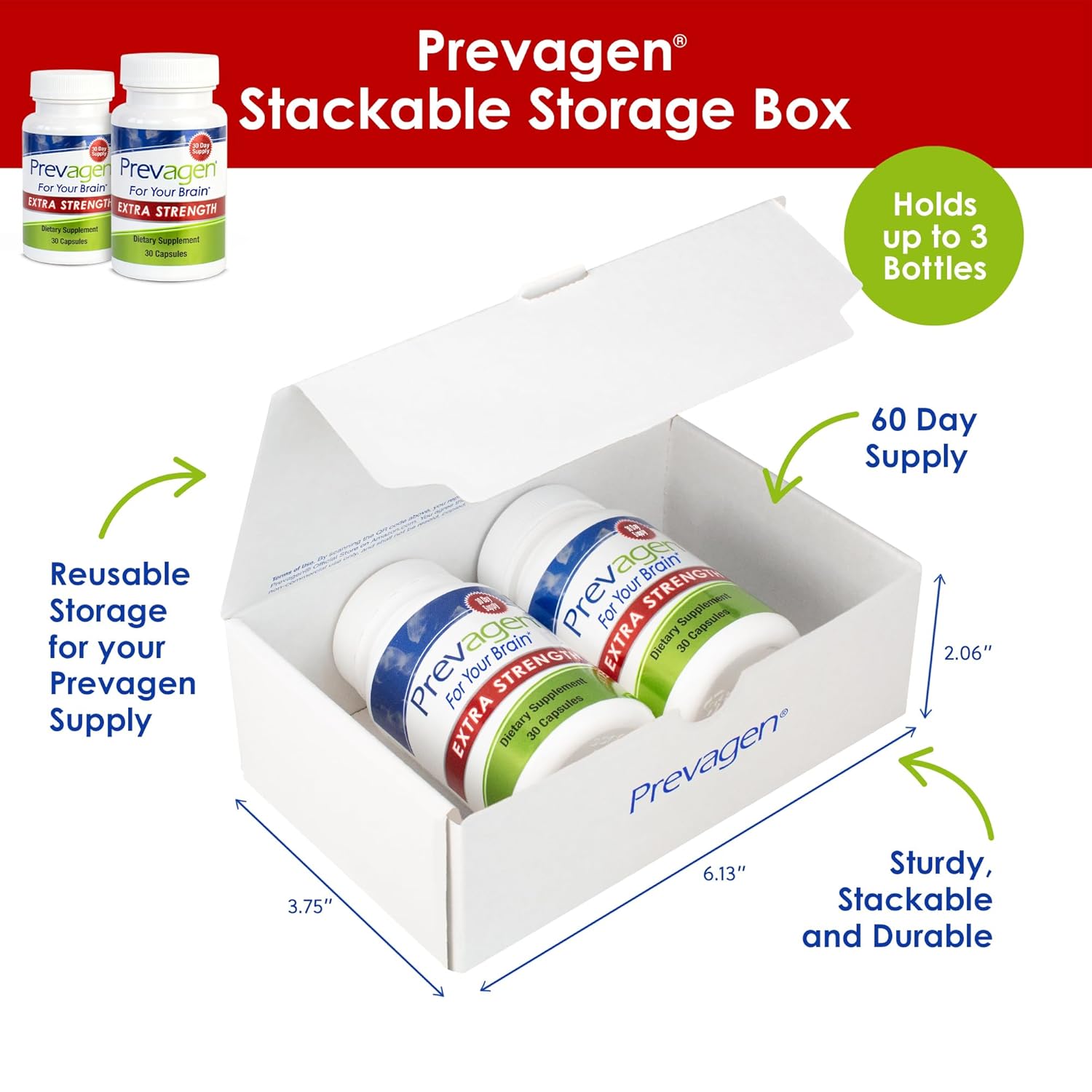 Prevagen Extra Strength - 60 Capsules (2 Month Supply) | Formulated for Your Brain | 20mg of Apoaequorin Plus Vitamin D3