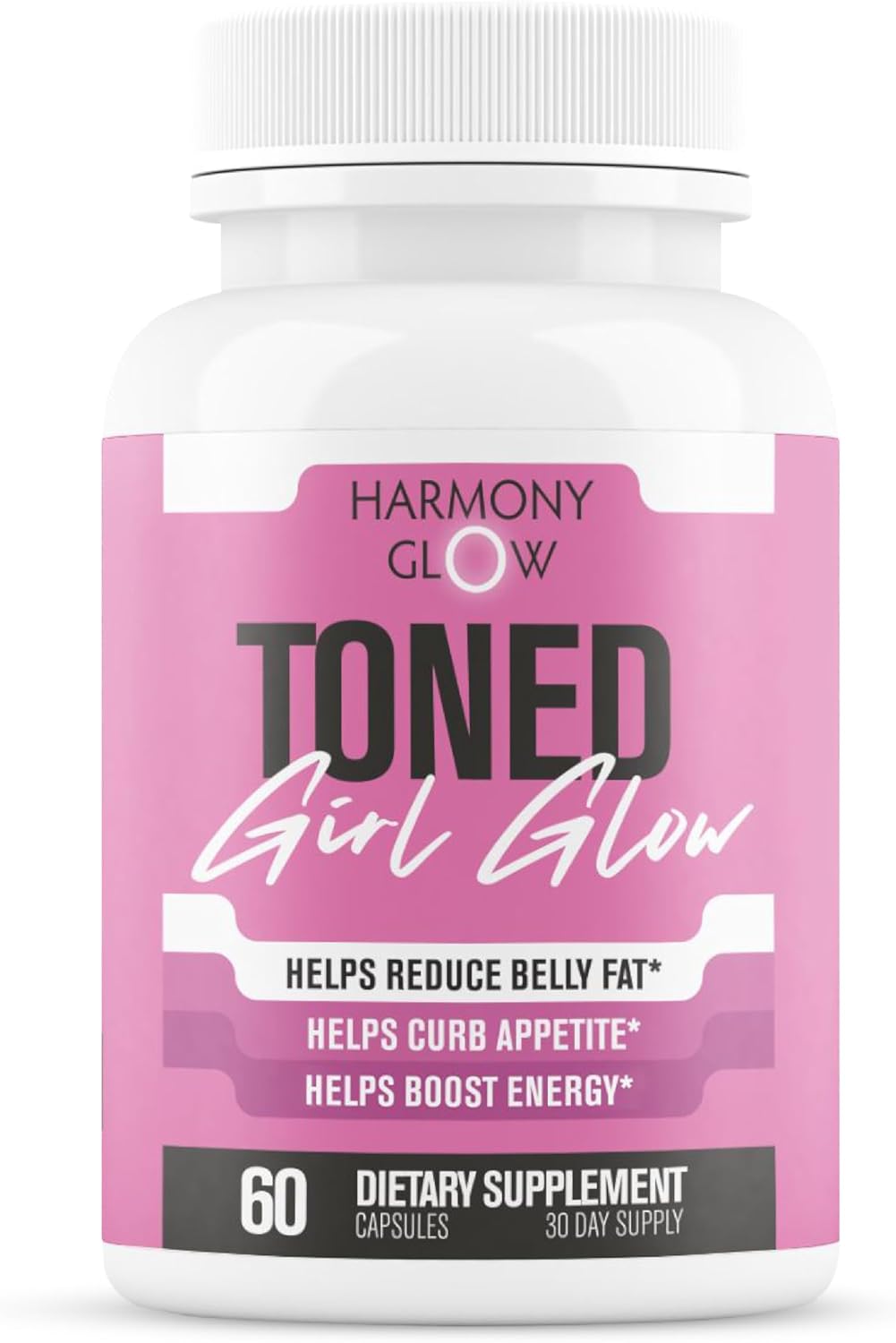 Toned Girl Glow | Supports GLP-1 Pathway Function | Weight Loss Pills for Women & Fat Burner to Boost Metabolism, Appetite Suppressant, Energy Assist | 3rd Party Tested Supplement - 60 Pills