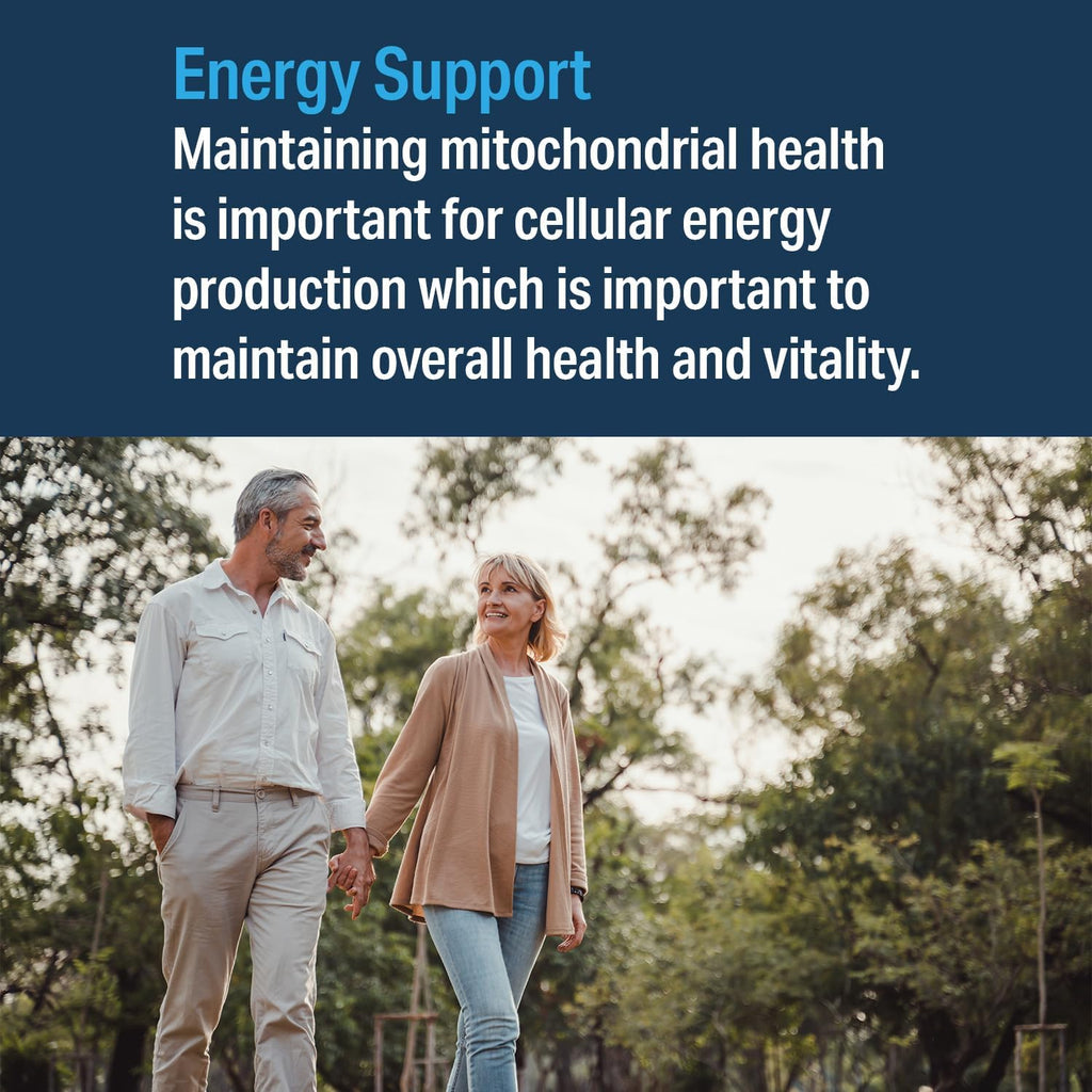 – Advanced Mitochondrial Formula Support Supplement, Healthy Aging, Repair, Energy Optimizer with CoQ10, PQQ, Alpha Lipoic Acid, Gluten Free, Vegan, Non GMO (60 Tablets)