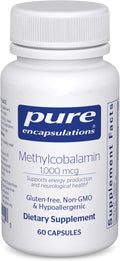 Pure Encapsulations Methylcobalamin 1,000 mcg - Vitamin B12 Supplement to Support Memory & Nerve Health - Premium Vitamin B12 Capsules - 60 Capsules