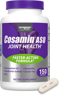 Nutramax Laboratories Cosamin® ASU Joint Health Supplement with Glucosamine, Chondroitin & ASU for Men’s & Women's Joint Health, 150 Capsules