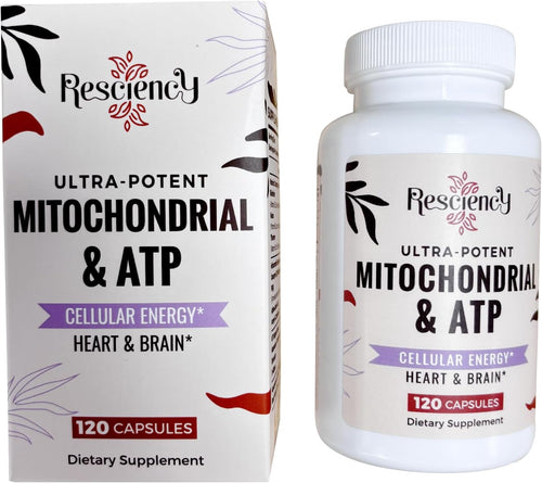 2326 MG Mitochondrial Supplements with ATP, Vitamins, CoQ10 & PQQ, More Effective Than Creatine HMB & Nitric Oxide, Energy, Endurance, Strength, Recovery & Muscle, Organic, 240 Capsules