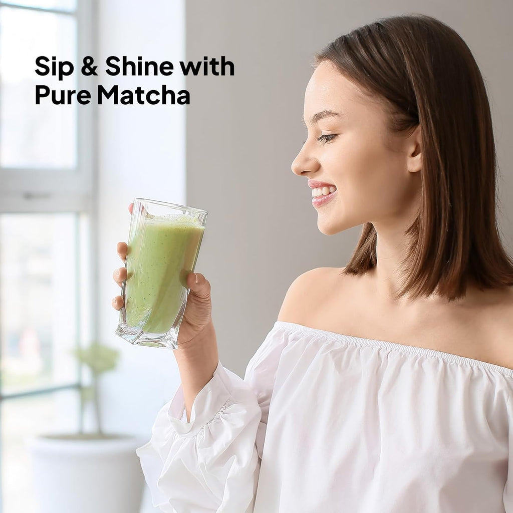 Premium Organic Matcha Powder 8oz (Tin) | Culinary Grade | Pure | Sugar-Free | Additive-Free | Matcha Green Tea Powder for Baking, Lattes and Smoothies
