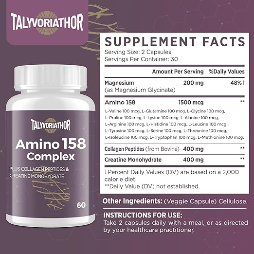Amino 158 Complex | 60 Counts