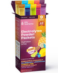 KEY NUTRIENTS Hydration Packets - 5 Delicious Flavors in Electrolytes Powder Packets No Sugar 10 Pack - No Calories, Gluten Free Electrolytes Powder Packets, Non GMO, Made in USA