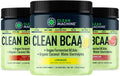 Clean BCAA - 2:1:1 Food Sourced BCAAs Powder & Coconut Water Electrolytes Recovery & Amino Energy Supplement - Award Winning Vegan Amino Acid Supplement - 90 Servings (3 Pack, Variety)