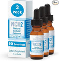 Waiora NCD2 Liquid Mineral Supplement, Advanced Cellular Support Formula, Daily Digestive & Detox, Immune, pH Balance, Cleansing; Easy-to-Use Drops (Three .5 oz Bottles, 270 serv)