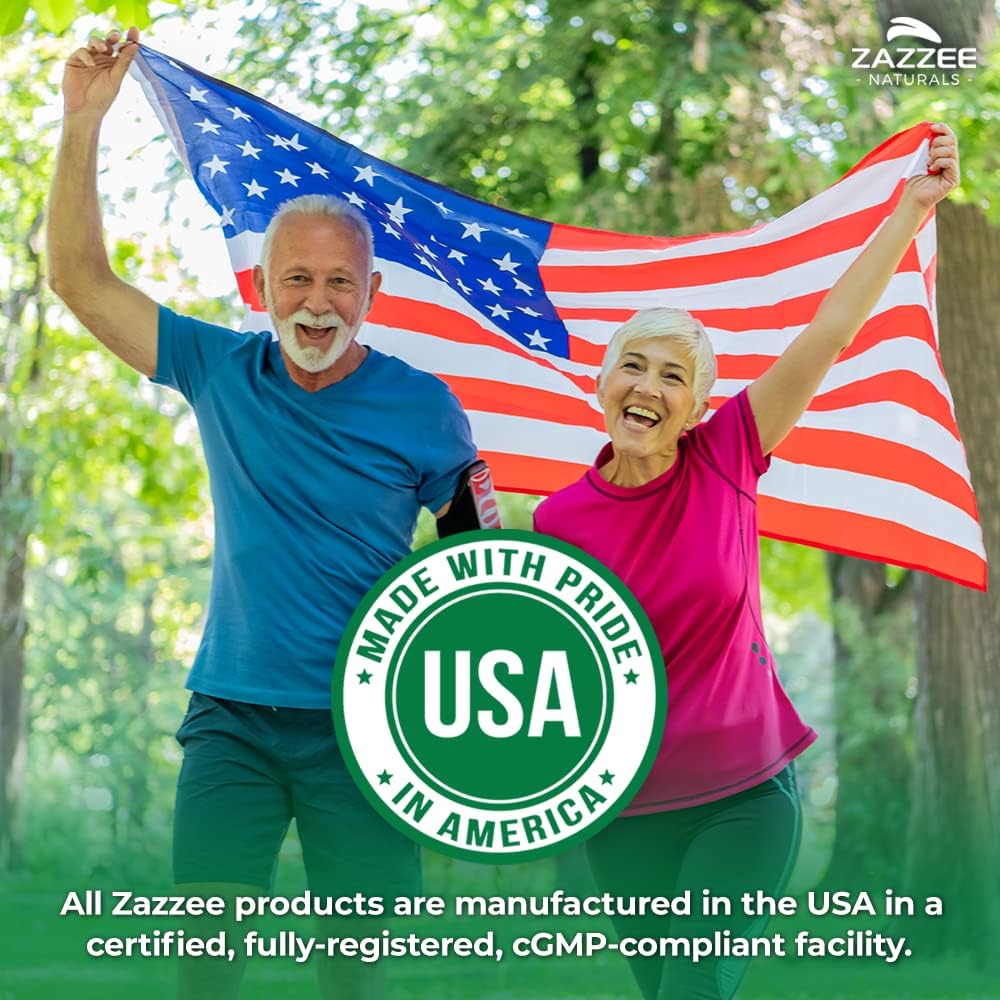 Zazzee Extra Strength Citicoline, 500 mg per Serving, 100 Vegan Capsules, Superior CDP Choline Form, 100% Vegetarian and Pharmaceutical Grade, 50-Day Supply, All-Natural and Non-GMO