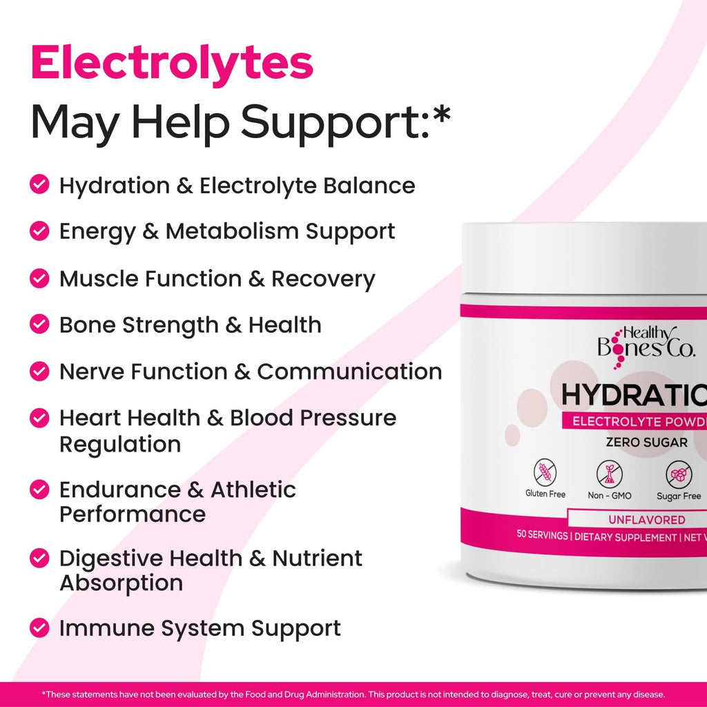 Sugar-Free Electrolyte Powder Drink Mix Fast Hydration Naturally Sweetened with Organic Monk Fruit, Raspberry Lemonade Flavor (325g) with Key Electrolytes and Trace Minerals –Keto Friendly, Vegan