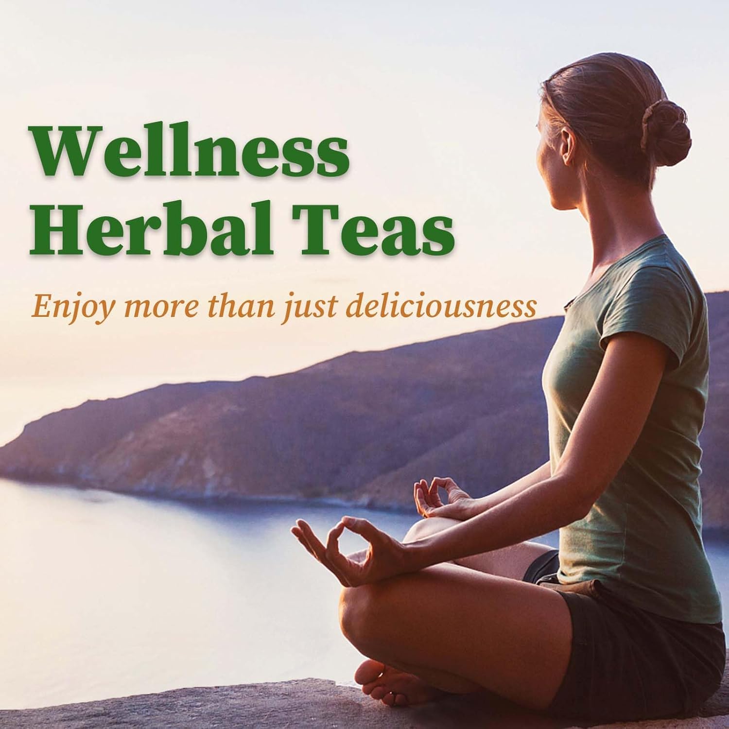 FullChea - Holy Basil Tea Bags, 40 Tulsi Teabags, 2g/bag - Premium Holy Basil Leaves - Non-GMO - Caffeine-free - Support Digestion & Boost Immunity