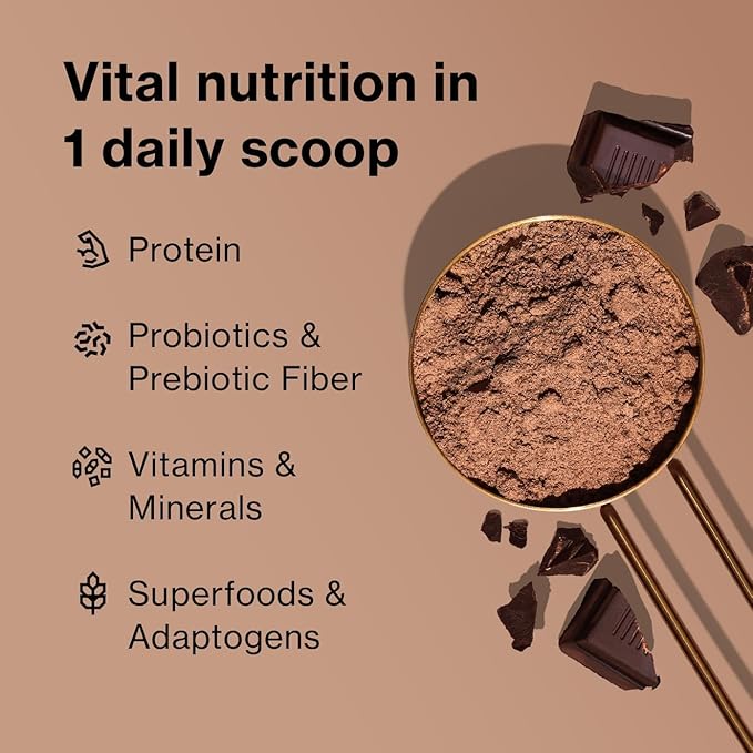 BODi Shakeology 0g Added Sugar Plant Based Protein Powder Blend, Gluten-Free Shake with Vitamins and Minerals – Helps Support Healthy Weight Loss, Lean Muscle, Tropical Strawberry - 14 Servings