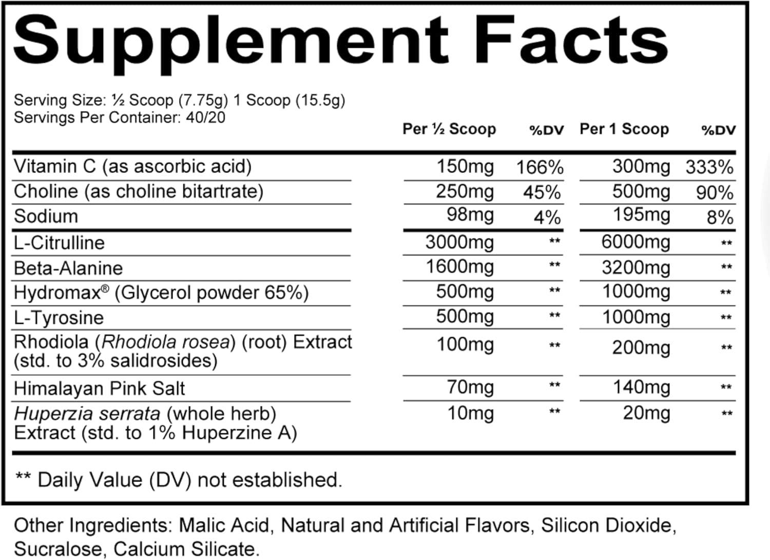 REDCON1 Non Stim & Caffeine Free Pre Workout Powder for Women & Men - Total War Pump - with L-Citrulline, Beta Alanine & More - Workout at Any Time of Day - Blue Lemonade (10.93 oz)