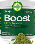 Greens Superfood Powder 50 Servings – Boost UltraGreens Super Greens Powder – Organic Spirulina, Grasses & Antioxidants | Premium Superfood for Daily Energy | Detox & Whole-Body Wellness