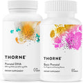 THORNE - Comprehensive Prenatal Bundle: Women's Basic Prenatal Multi & DHA - Baby’s Brain, Health Support - 30 Servings