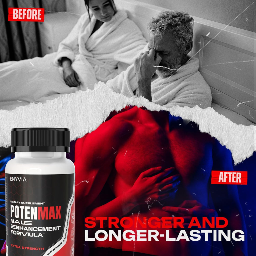Male Supplements for Men, Male Support Formula for Performance, Stamina and Endurance with Oyster Extract, Tongkat Ali, Tribulus, Maca, L-Arginine, 1-Month Supply 60 Tablets