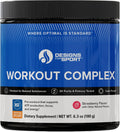 Workout Complex - NSF Certified for Sport Pre Workout Powder - L-tyrosine, Acetyl L-Carnitine, Creatine & Caffeine to Support Workout Recovery, Energy and Focus (6.3 oz)