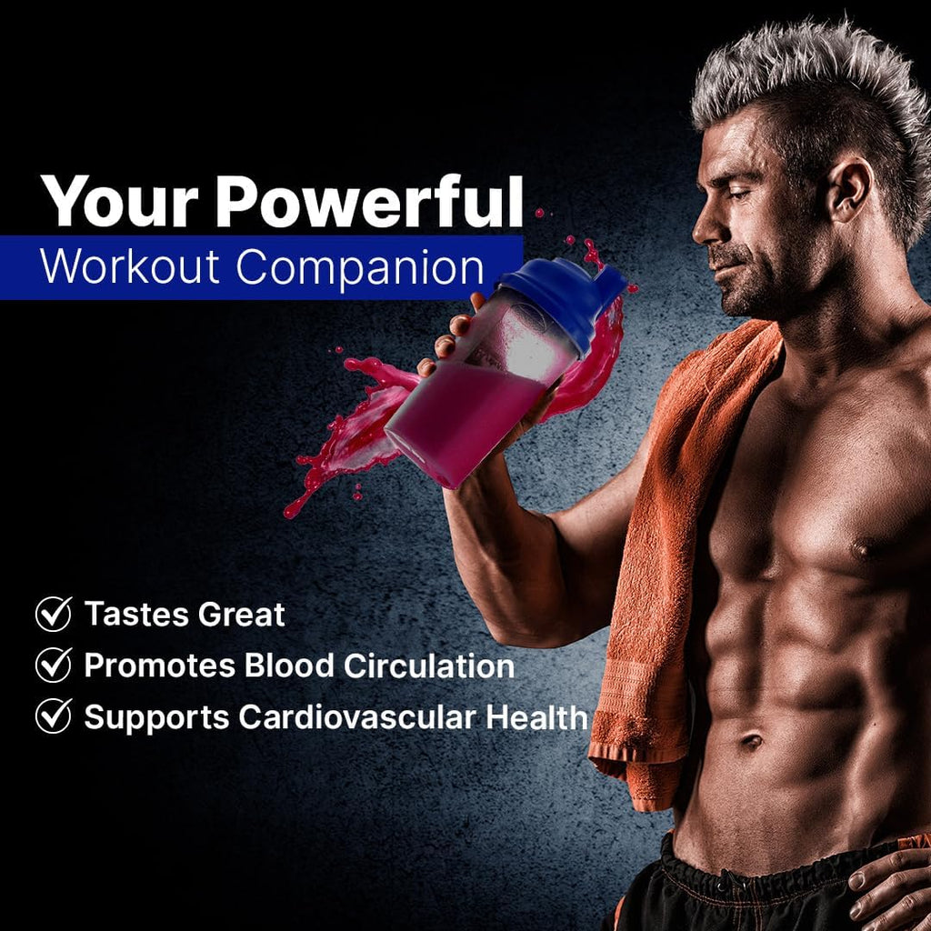L-ARGININE PRO Supplement Powder | 60 Packets Single Serve Travel Size | 5,500mg of L-arginine Plus 1,100mg L-Citrulline, Grape