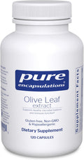 Pure Encapsulations Olive Leaf Extract | Hypoallergenic Supplement Supports Immune System and Healthy Intestinal Environment | 120 Capsules