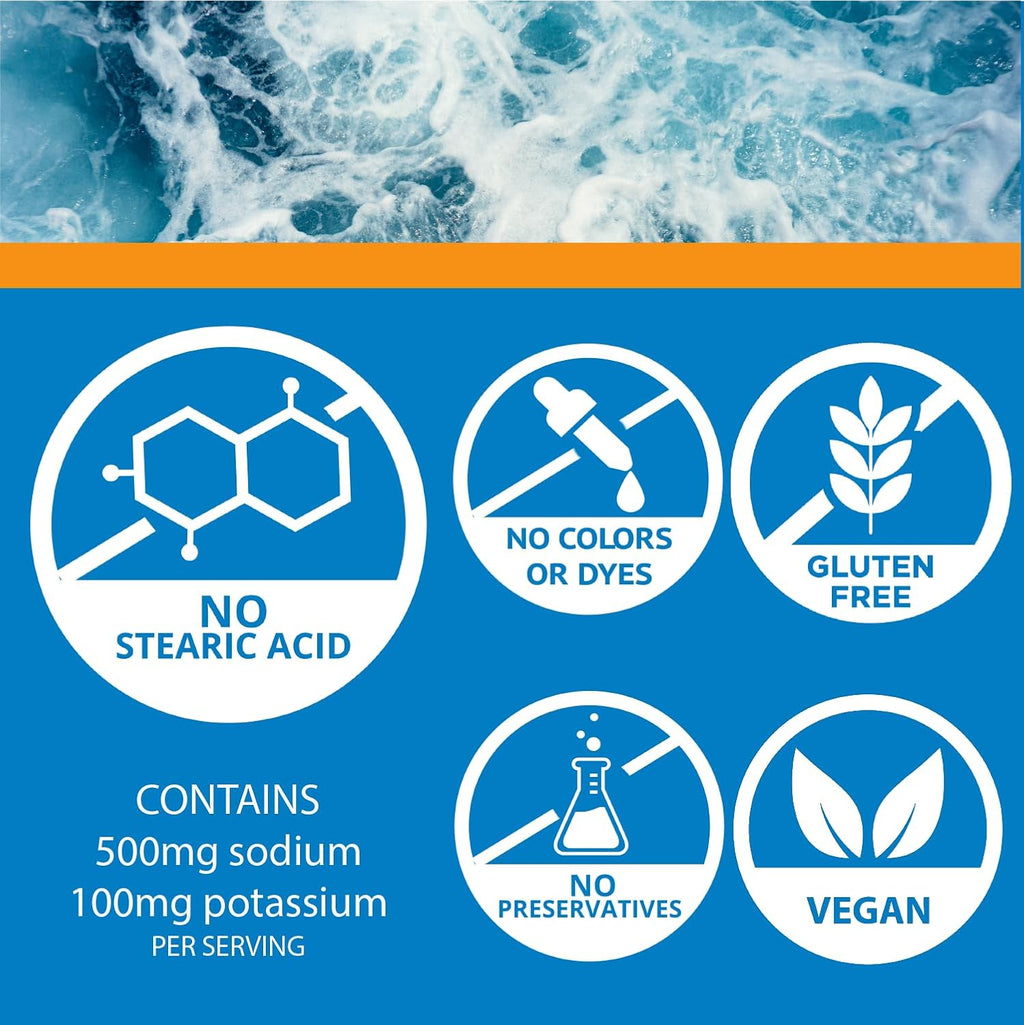 NormaLyte Electrolyte Capsules - Replenish Electrolytes for Peak Performance - Hydration Salt Pills with Essential Minerals for Energy Boost, and Muscle Recovery - 100ct/Bottle