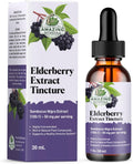 Elderberry Extract 15,000mg Strength Tincture - Organic Immune Support & Wellness Supplement | Elderberry Syrup Organic | 30ml/1oz
