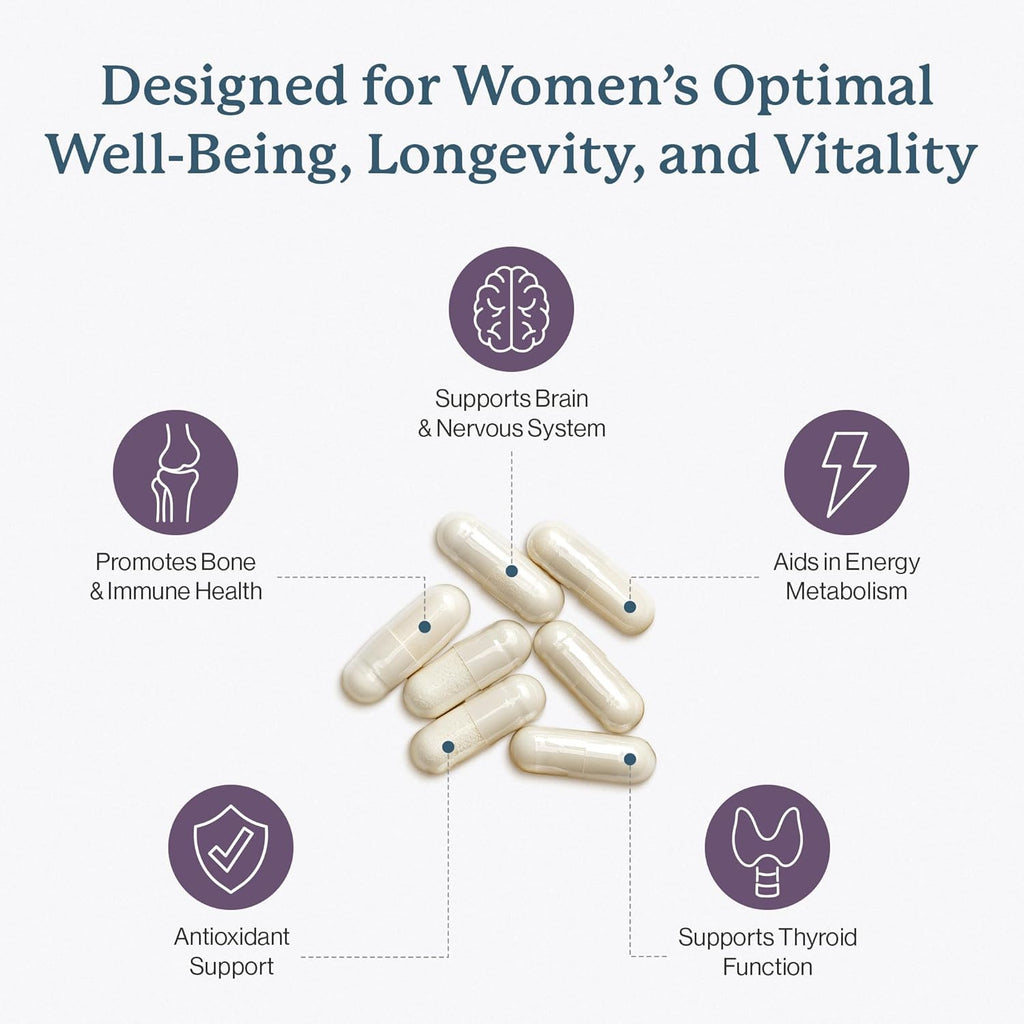 Dr. Fuhrman 2 Month Supply Multivitamin for Women + D3 Vitamin for Immune Support | Vegan Formula Womens Multivitamin with B12 & Zinc | Whole Food multivitamin with 17 Fruits & Veggies | Non GMO
