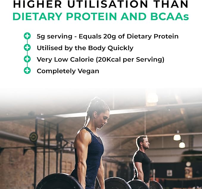 Essential Amino Acids - 300 Easy To Swallow Tablets / 60 Servings - All 9 EAA Amino Acids with All 3 BCAA's Plus 6 More EAAs to Build and Repair Muscle, 5-10g per Serving, High in Leucine and Vegan