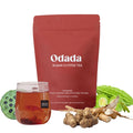 Odada Sugar Cutffee Tea - Zero Sugar, Caffeine-Free Korean Herbal Coffee Alternative, Bitter Melon & Chicory Root Blend for Post-Meal Lightness, Clean Balance & Daily Wellness, 24 Tea Bags