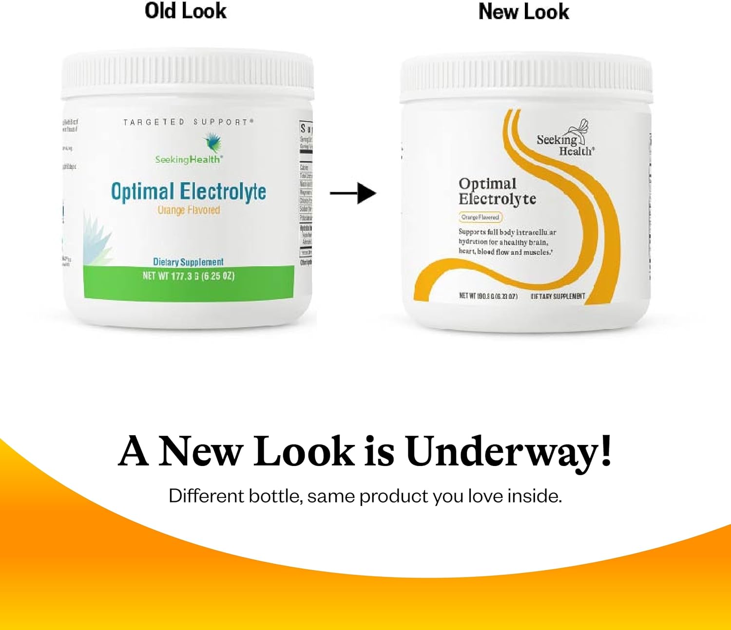Seeking Health Optimal Electrolyte Powder, Orange Flavor, Healthy Energy and Endurance Support, Promotes Hydration and Healthy Muscles, Vegan and Vegetarian (30 Servings)*